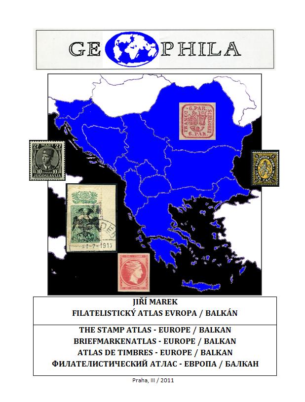 Filatelistický atlas Evropa / Balkán